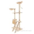 Height Cat Tree Pet Play House Climbing Tower